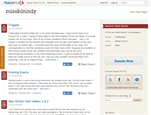 Tablet Screenshot of missbinindy.teachforus.org