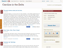 Tablet Screenshot of caroline.teachforus.org