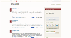 Desktop Screenshot of mathinaz.teachforus.org