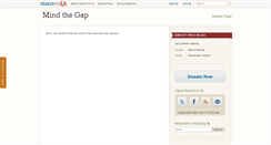 Desktop Screenshot of lorryh.teachforus.org