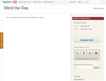 Tablet Screenshot of lorryh.teachforus.org