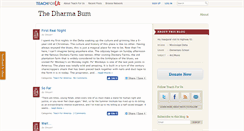 Desktop Screenshot of dharmabum.teachforus.org