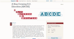 Desktop Screenshot of abcde.teachforus.org